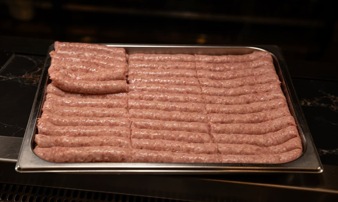 Обликовано јунеће месо (ћевапи)