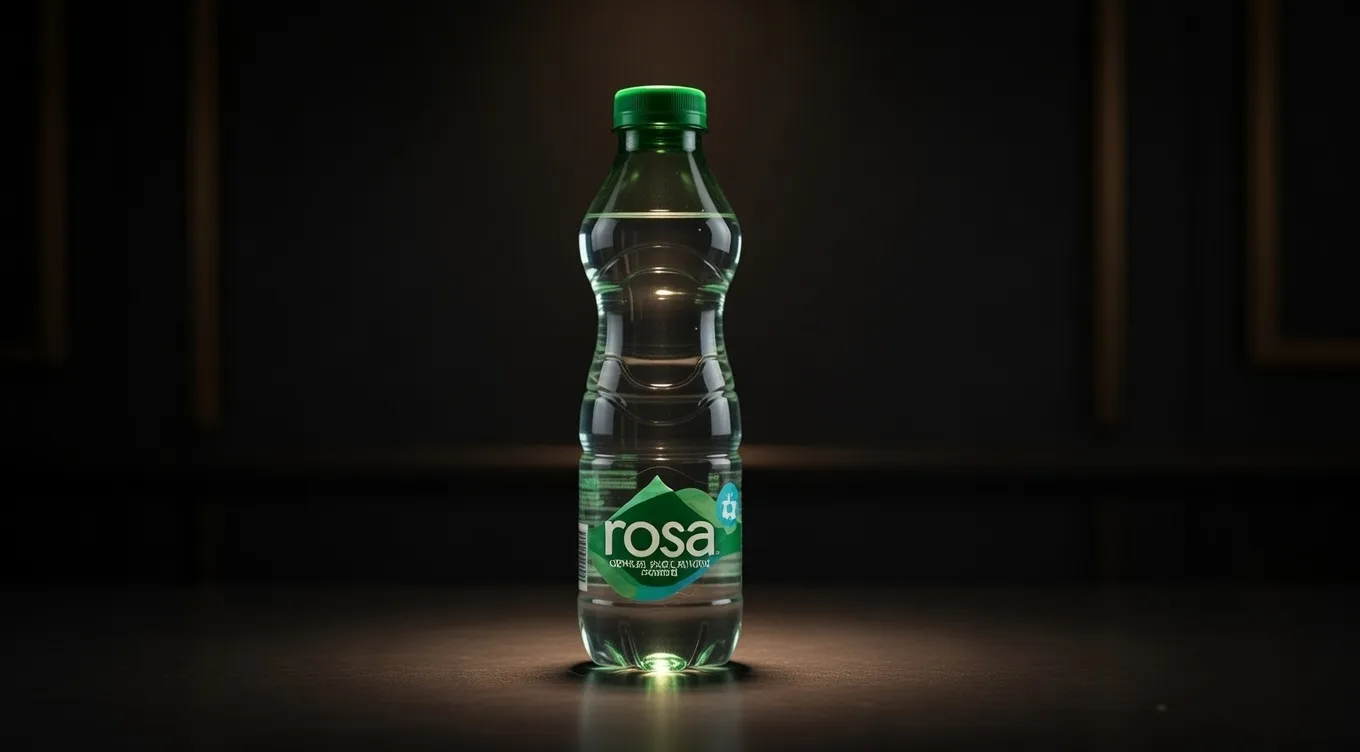 Роса вода газирана (0,5л)