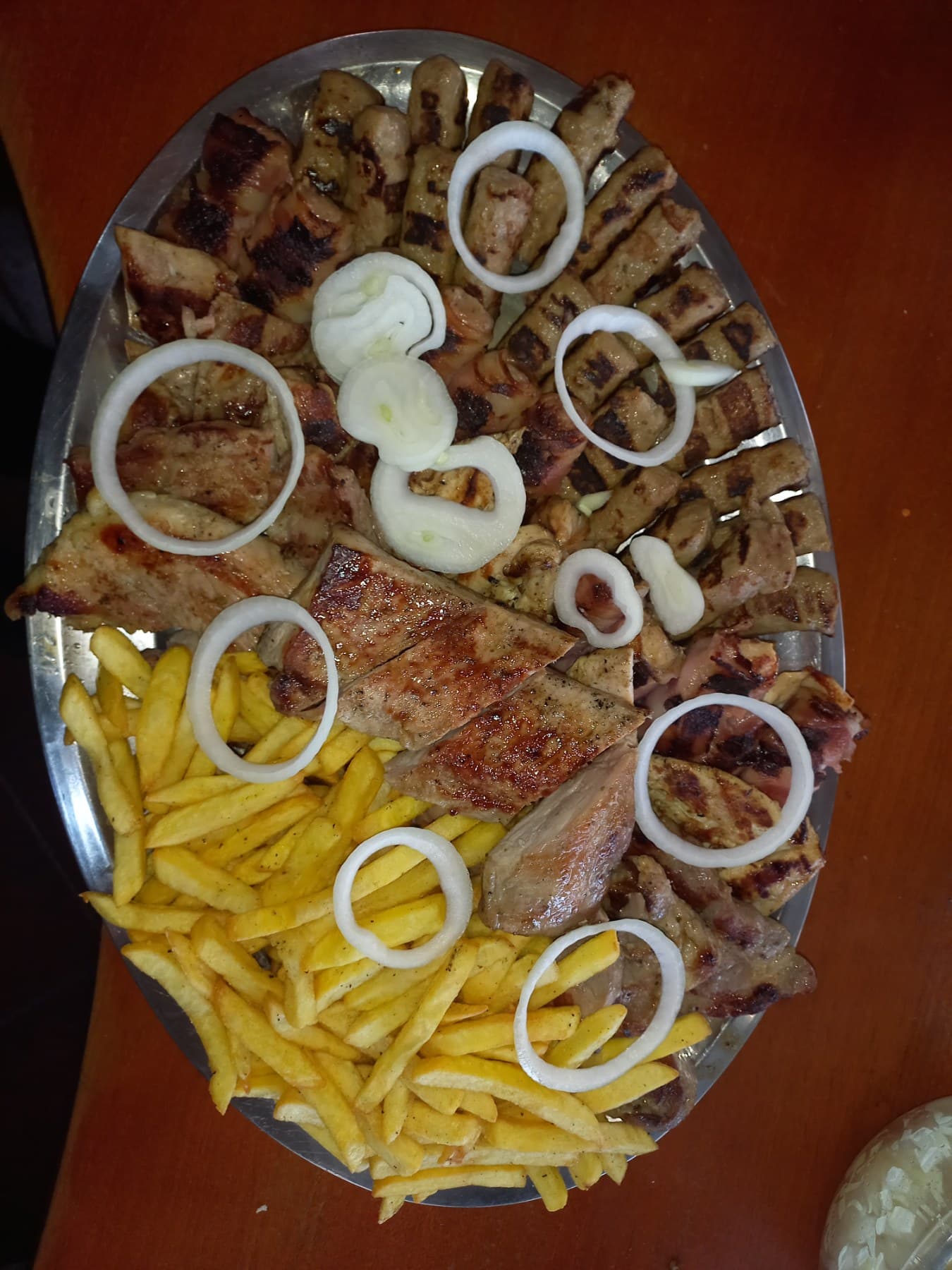 Pomfrit i oval odozgo